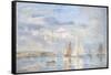 The White Yacht-Philip Wilson Steer-Framed Stretched Canvas