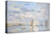 The White Yacht-Philip Wilson Steer-Stretched Canvas