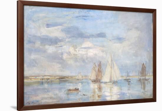 The White Yacht-Philip Wilson Steer-Framed Giclee Print