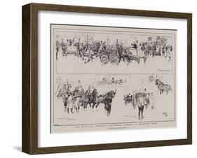 The Whitsun Monday Carthorse Parade in Regent's Park-Frank Craig-Framed Giclee Print