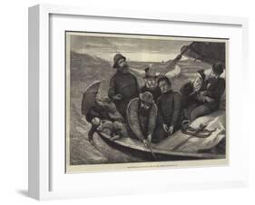 The Whitsuntide Holidays, Life on the Ocean Wave-Alfred Edward Emslie-Framed Giclee Print