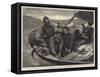 The Whitsuntide Holidays, Life on the Ocean Wave-Alfred Edward Emslie-Framed Stretched Canvas