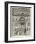 The Whittington Club, New Decoration of the Ball-Room-null-Framed Giclee Print