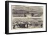 The Whitworth Rifle-Cannon Practice on Southport Sands-null-Framed Giclee Print