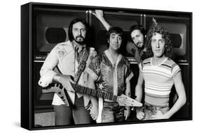 The Who, 1977-Associated Newspapers-Framed Stretched Canvas