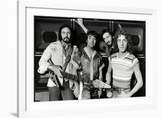 The Who, 1977-Associated Newspapers-Framed Photo