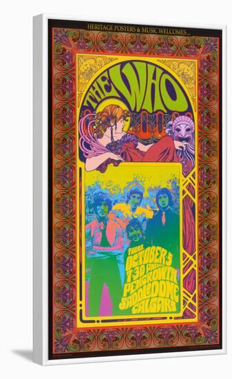 The Who in Concert-Bob Masse-Framed Art Print