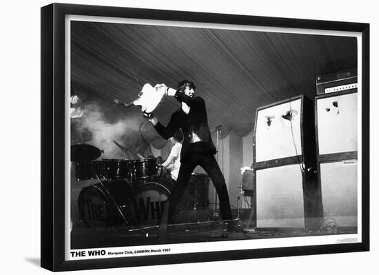 The Who- Marquee Club 1967-null-Framed Poster