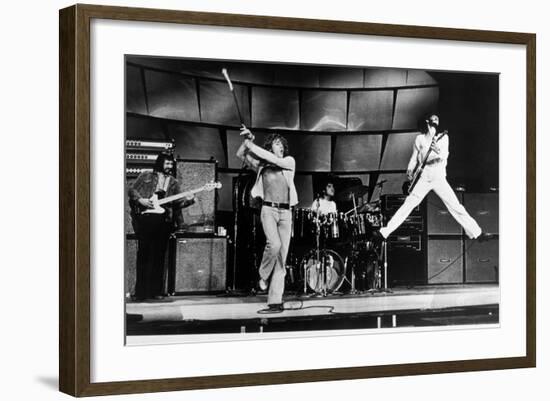 The Who on Stage in 1969-null-Framed Photo