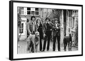 The Who, with Dogs-Associated Newspapers-Framed Photo