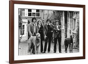 The Who, with Dogs-Associated Newspapers-Framed Photo