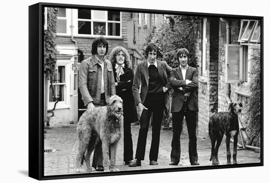 The Who, with Dogs-Associated Newspapers-Framed Stretched Canvas