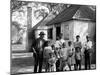 The Whole Black Family at the Hermitage, Savannah, Ga.-null-Mounted Photo