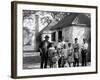 The Whole Black Family at the Hermitage, Savannah, Ga.-null-Framed Photo