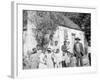 The Whole Black Family at the Hermitage, Savannah, Ga.-null-Framed Photo