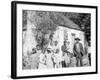 The Whole Black Family at the Hermitage, Savannah, Ga.-null-Framed Photo