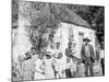 The Whole Black Family at the Hermitage, Savannah, Ga.-null-Mounted Photo