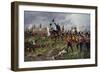 "The Whole Line Will Advance", the Battle of Waterloo-Edgar Alfred Holloway-Framed Giclee Print