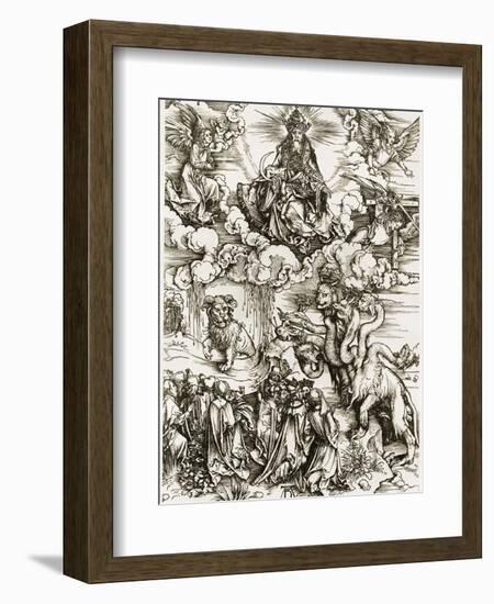 The Whore of Babylon-Albrecht Dürer-Framed Giclee Print