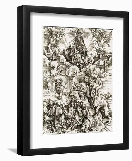 The Whore of Babylon-Albrecht Dürer-Framed Giclee Print