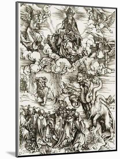 The Whore of Babylon-Albrecht Dürer-Mounted Giclee Print