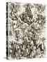 The Whore of Babylon-Albrecht Dürer-Stretched Canvas