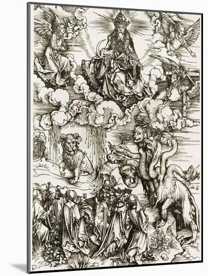 The Whore of Babylon-Albrecht Dürer-Mounted Giclee Print