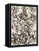 The Whore of Babylon-Albrecht Dürer-Framed Stretched Canvas