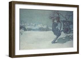 The Wicked Mother, 1897-Giovanni Segantini-Framed Giclee Print