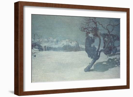 The Wicked Mother, 1897-Giovanni Segantini-Framed Giclee Print