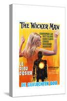 The Wicker Man, (aka Le Dieu D'osier), Belgian poster, 1973-null-Stretched Canvas