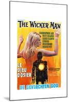 The Wicker Man, (aka Le Dieu D'osier), Belgian poster, 1973-null-Mounted Art Print