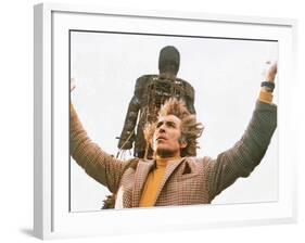 The Wicker Man, Christopher Lee, 1973-null-Framed Photo