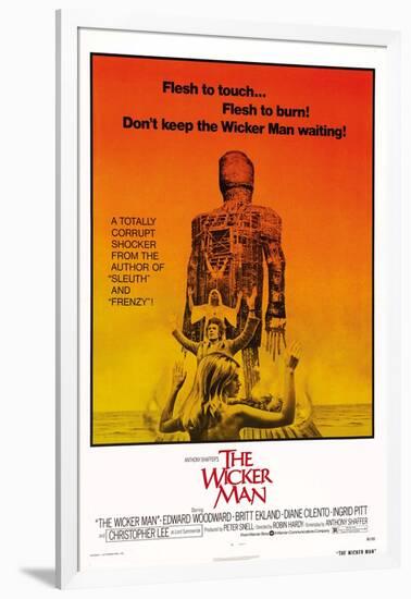 The Wicker Man, Diane Cilento, Christopher Lee, Britt Ekland, 1973-null-Framed Art Print