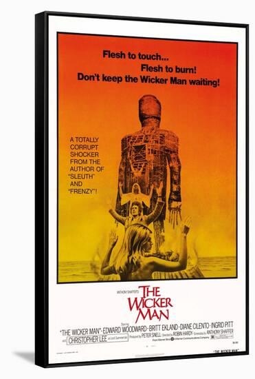 The Wicker Man, Diane Cilento, Christopher Lee, Britt Ekland, 1973-null-Framed Stretched Canvas