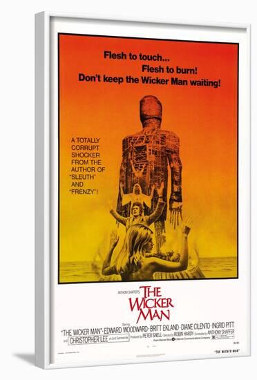 The Wicker Man, Diane Cilento, Christopher Lee, Britt Ekland, 1973-null-Framed Art Print