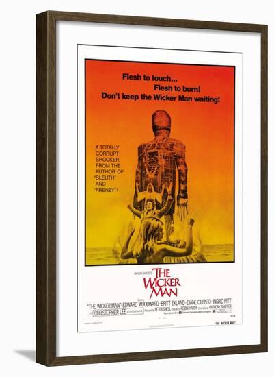 The Wicker Man, Diane Cilento, Christopher Lee, Britt Ekland, 1973-null-Framed Art Print