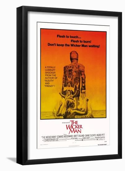 The Wicker Man, Diane Cilento, Christopher Lee, Britt Ekland, 1973-null-Framed Art Print