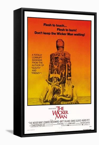 The Wicker Man, Diane Cilento, Christopher Lee, Britt Ekland, 1973-null-Framed Stretched Canvas