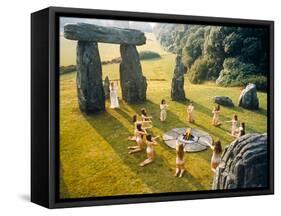 The Wicker Man-null-Framed Stretched Canvas