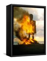 The Wicker Man-null-Framed Stretched Canvas