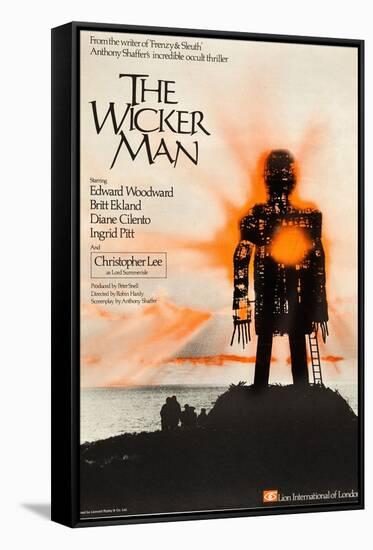 The Wicker Man-null-Framed Stretched Canvas