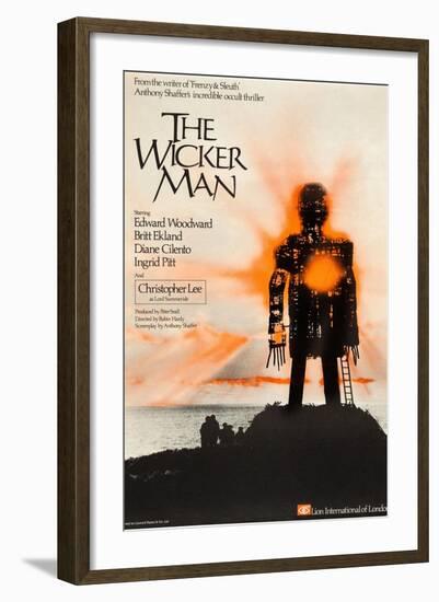 The Wicker Man-null-Framed Art Print