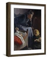 The Widow, 1889-Hans Gude-Framed Giclee Print