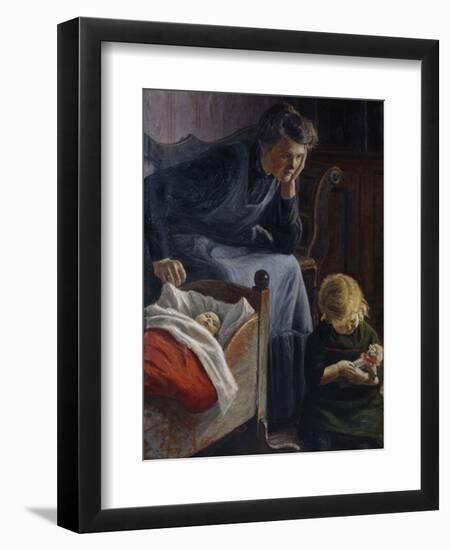 The Widow, 1889-Hans Gude-Framed Giclee Print