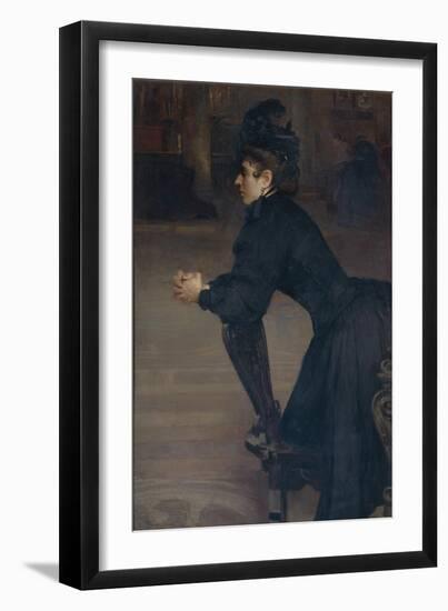 The Widow by Giovanni Zangrando-null-Framed Giclee Print