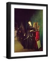 The Widow, c.1850-Pavel Andreevich Fedotov-Framed Giclee Print