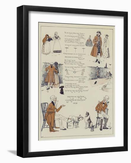 The Widow Malone-Cecil Aldin-Framed Giclee Print