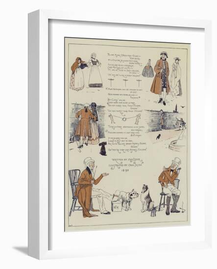 The Widow Malone-Cecil Aldin-Framed Giclee Print