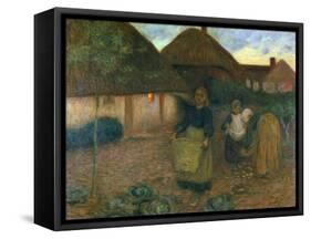 The Widow's Acre, C.1900-Edward Stott-Framed Stretched Canvas